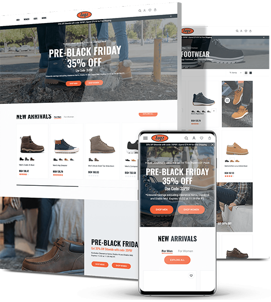 WordPress website designing and development services in Oklahoma showcasing modern responsive eCommerce layouts optimized for speed and conversions